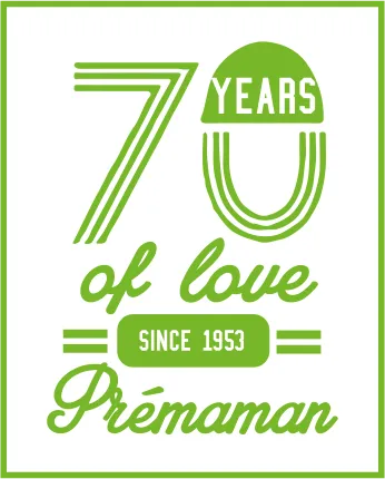 70 years of love Préamaman Since 1953